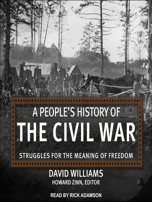 Title details for A People's History of the Civil War by David Williams - Available